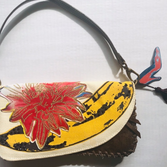 NEW Andy Warhol Appliquéd Banana Bag - Picture 11 of 16